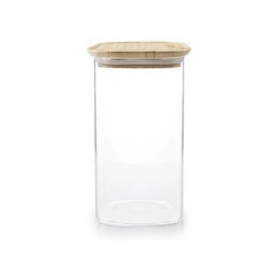 Ibili 681015 Vorratsglas - Quadrat, 1,5L, Transparent Ibili 681015 Vorratsglas - Quadrat, 1,5L, Transparent