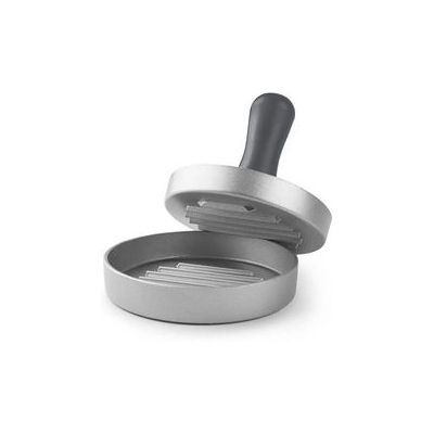 Ibili 748002 Hamburger Press - Metallic Aluminium - 9cm - Luxe Ibili 748002 Hamburger Press - Metallic Aluminium - 9cm - Luxe