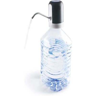Dispenser de Água Ibili - Aço inox e USB - Preto/Transparente Dispenser de Água Ibili - Aço inox e USB - Preto/Transparente