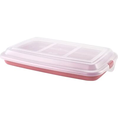 Ibili - IB-686710 - Rose - 1 pc - food storage container Ibili - IB-686710 - Rose - 1 pc - food storage container