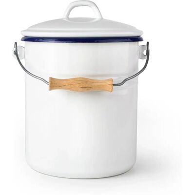 Ibili Vintage Blanca 6l Compost Bucket - Compost Bucket Ibili Vintage Blanca 6l Compost Bucket - Compost Bucket