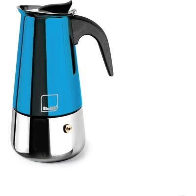 Ibili Moca Blue Espresszógép 10 Csészéhez - Espresso Maker Ibili Moca Blue Espresszógép 10 Csészéhez - Espresso Maker