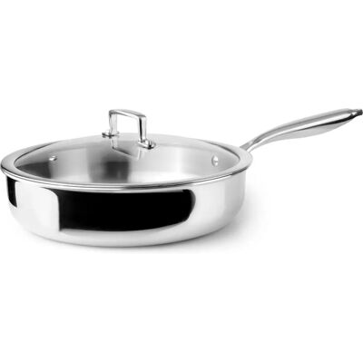 Poêle Natural Triply 24 cm avec Couvercle Poêle Natural Triply 24 cm avec Couvercle