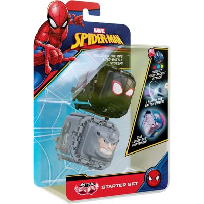 Boti Marvel Spiderman Battle Cube - Miles Morales tegen Rhino - Kinderspel Boti Marvel Spiderman Battle Cube - Miles Morales tegen Rhino - Kinderspel