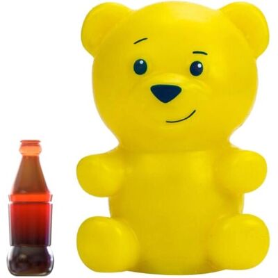 Jiggly Pets Gummymals Gummy Bear 12 Cm - Jaune - Publicité Jiggly Pets Gummymals Gummy Bear 12 Cm - Jaune - Publicité