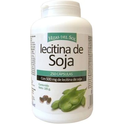 Hijas del Sol Lecitina de soja 500mg - Suplemento alimentar Hijas del Sol Lecitina de soja 500mg - Suplemento alimentar