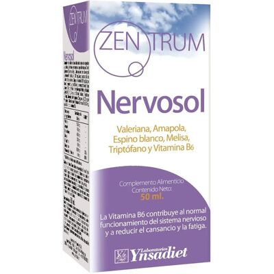 Ynsadiet Nervosol 50ml - Apoya el sistema nervioso - Relajación y reducción del estrés Ynsadiet Nervosol 50ml - Apoya el sistema nervioso - Relajación y reducción del estrés
