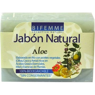 Biofemme Aloe Vera Soap - Moisturizing, Regenerating, Natural Biofemme Aloe Vera Soap - Moisturizing, Regenerating, Natural