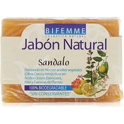 Bifemme Sandalwood Soap - Skin Toning Natural Oil 100g Bifemme Sandalwood Soap - Skin Toning Natural Oil 100g
