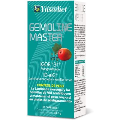 Ynsadiet Gemoline Master 30 Cápsulas - Suplemento Alimentar Ynsadiet Gemoline Master 30 Cápsulas - Suplemento Alimentar