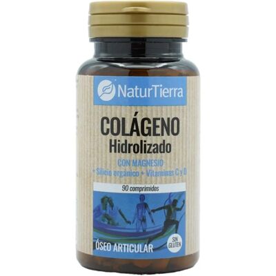 Naturtierra Colágeno Hidrolizado Magnesio 90 tabletas - Suplemento Alimenticio Naturtierra Colágeno Hidrolizado Magnesio 90 tabletas - Suplemento Alimenticio