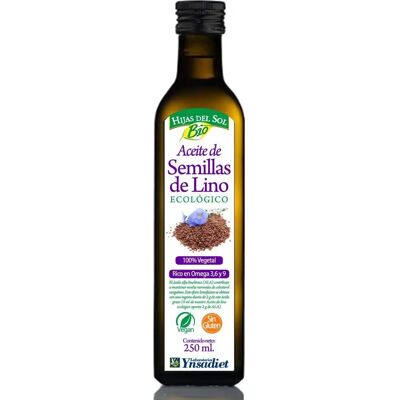 Hijas del Sol Aceite de Semillas de Lino BIO 250ml - Aceite Hijas del Sol Aceite de Semillas de Lino BIO 250ml - Aceite