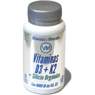Ynsadiet Vitamina D3 K2 Silicio 90 Cápsulas - Vitaminas y Suplementos Ynsadiet Vitamina D3 K2 Silicio 90 Cápsulas - Vitaminas y Suplementos