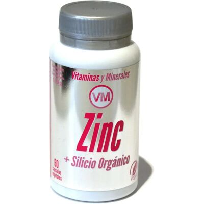 Ynsadiet Ynsadiet VM Zinc + Silicio Organico 60 Cápsulas - Suplemento Alimentar Ynsadiet Ynsadiet VM Zinc + Silicio Organico 60 Cápsulas - Suplemento Alimentar