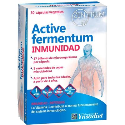 YNSADIET Fermintiun - Probiotic & Prebiotic Immune Support - 30 Capsules YNSADIET Fermintiun - Probiotic & Prebiotic Immune Support - 30 Capsules