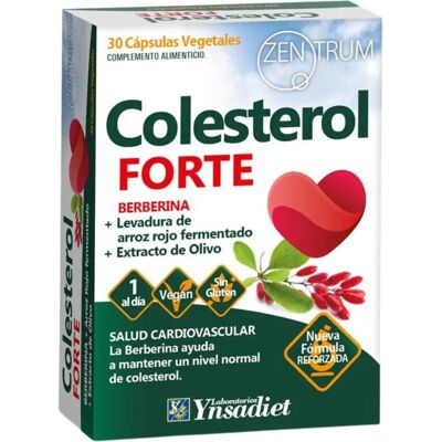 Ynsadiet Ynsadiet - Colesterol Forte 30 Cápsulas - Heart Support Ynsadiet Ynsadiet - Colesterol Forte 30 Cápsulas - Heart Support