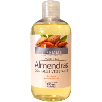 Bifemme Sweet Almond Oil 250 ml - Topical Beauty Oil Bifemme Sweet Almond Oil 250 ml - Topical Beauty Oil
