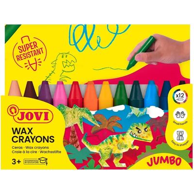 Jovi Wachsmalstifte - 12er Set für Kinder Jovi Wachsmalstifte - 12er Set für Kinder