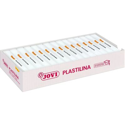 Zestaw Gliny Modeliny Jovi 150 g Biała - Dzieci i Szkoła Zestaw Gliny Modeliny Jovi 150 g Biała - Dzieci i Szkoła