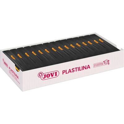 Jovi Schwarze Modelliermasse Stifte - 150g, 15 Stück - Kreativmaterial für Kinder Jovi Schwarze Modelliermasse Stifte - 150g, 15 Stück - Kreativmaterial für Kinder