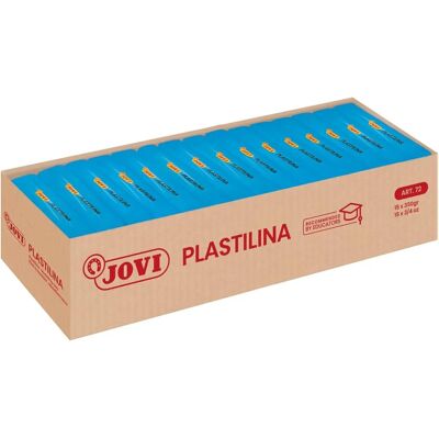 Jovi Blau Knetmasse - 15 Stücke Jovi Blau Knetmasse - 15 Stücke