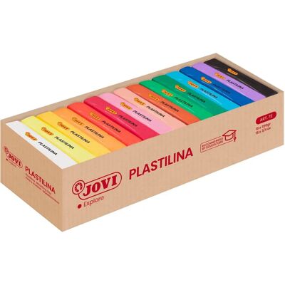 Jovi Plastelina - 15 sztuk po 350g, różne kolory Jovi Plastelina - 15 sztuk po 350g, różne kolory
