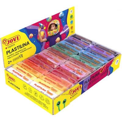 Jovi Modelina na Bazie Oleju Roślinnego - 30 x 50g, 15 Kolorów Jovi Modelina na Bazie Oleju Roślinnego - 30 x 50g, 15 Kolorów