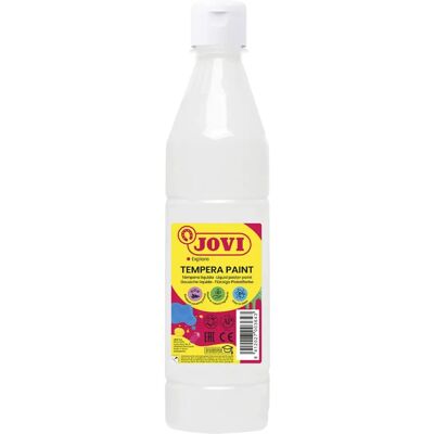 Jovi Weiß 500ml Wasserbasierte Tempera - Schultasche Jovi Weiß 500ml Wasserbasierte Tempera - Schultasche