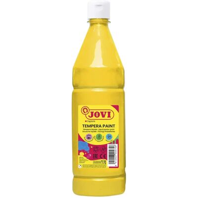 JOVI - Tempera szkolna 1000ml Jasnożółty JOVI - Tempera szkolna 1000ml Jasnożółty