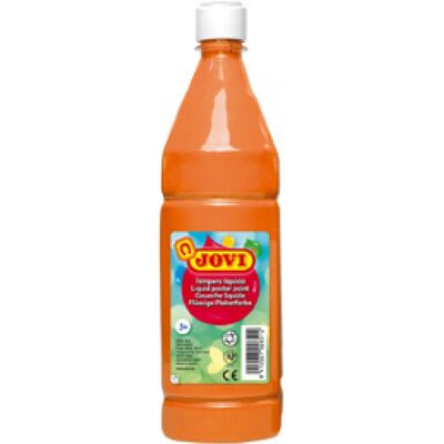Jovi 51106 Farba do plakatów - Pomarańczowa - 1000 ml Jovi 51106 Farba do plakatów - Pomarańczowa - 1000 ml