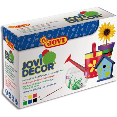 Farba akrylowa Jovi JOV670 - Czarna, Niebieska, Zielona - 55 ml Farba akrylowa Jovi JOV670 - Czarna, Niebieska, Zielona - 55 ml