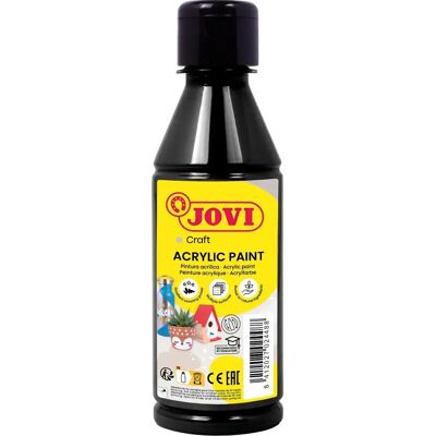 Jovi Peinture Acrylique 250ML Noire - Peinture - Publicité Jovi Peinture Acrylique 250ML Noire - Peinture - Publicité