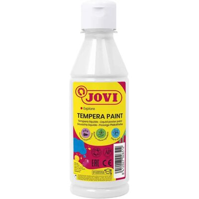 Tempera Liquide Blanche Jovi - Peinture & Dessin - 250ml - Publicité Tempera Liquide Blanche Jovi - Peinture & Dessin - 250ml - Publicité