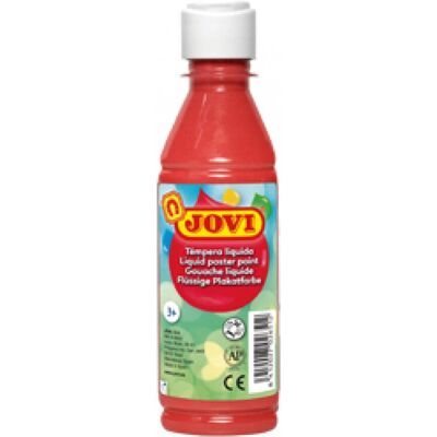 Jovi Tinta Vermelha para Cartazes 250ml - Tinta para cartazes Jovi Tinta Vermelha para Cartazes 250ml - Tinta para cartazes