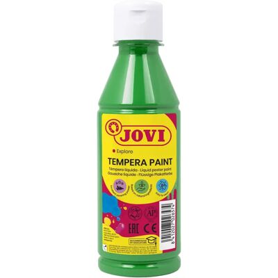 JOVI Jovi Liquid - Couleur Vert Moyen - Peinture pour Enfants - 250 ML - Publicité JOVI Jovi Liquid - Couleur Vert Moyen - Peinture pour Enfants - 250 ML - Publicité