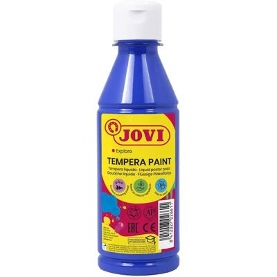 Jovi Płynne 250ML Ciemnoniebieski - Tempera Płynna Jovi Płynne 250ML Ciemnoniebieski - Tempera Płynna