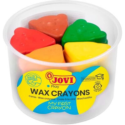 Jovi Modell Bärengesicht Wachsmalstifte - Bunte Wachsmalstifte Jovi Modell Bärengesicht Wachsmalstifte - Bunte Wachsmalstifte