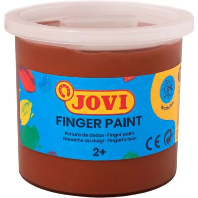Pintura de dedos marrom Jovi - Pintura para dedos - 125 ml Pintura de dedos marrom Jovi - Pintura para dedos - 125 ml