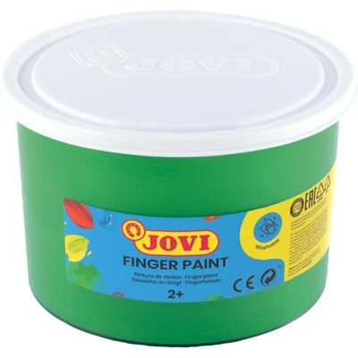 Jovi Zielona Gouache - 500ml Farby Palcami dla Dzieci Jovi Zielona Gouache - 500ml Farby Palcami dla Dzieci