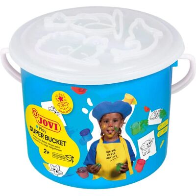 Jovi Super Bucket Finger Paint Set - Kit di Colori a Dito per Bambini Jovi Super Bucket Finger Paint Set - Kit di Colori a Dito per Bambini