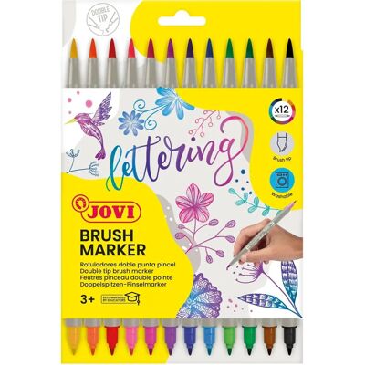 Jovi Dual Tip Brush Marker Set - Marker Set Jovi Dual Tip Brush Marker Set - Marker Set