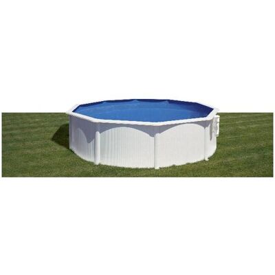Gre Piscina Elevada Modelo KITPR353 - Redonda, Azul, Estrutura em Aço Gre Piscina Elevada Modelo KITPR353 - Redonda, Azul, Estrutura em Aço