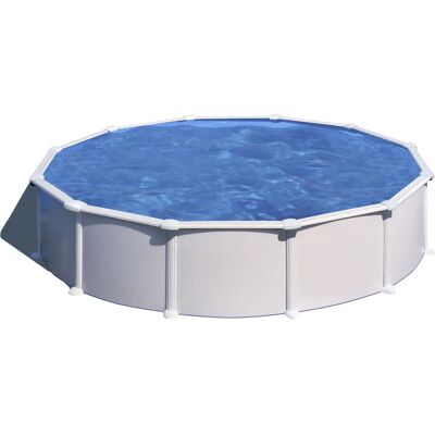 Piscina elevada Gre FIDJI 550X120 Blanca - Piscina Piscina elevada Gre FIDJI 550X120 Blanca - Piscina