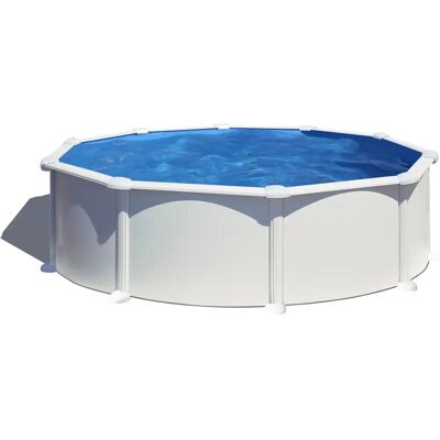 GRE Atlantis 480x132cm - Rund stålveggbasseng GRE Atlantis 480x132cm - Rund stålveggbasseng