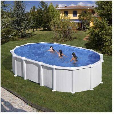 Piscina Ovalada GRE Haiti - Estructura de Acero, UV, Fácil Instalación Piscina Ovalada GRE Haiti - Estructura de Acero, UV, Fácil Instalación