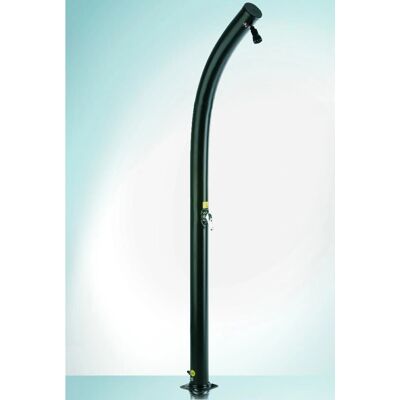 GRE AR10250 doccia solare per giardino/piscina - Forma curva, 230cm, nero GRE AR10250 doccia solare per giardino/piscina - Forma curva, 230cm, nero
