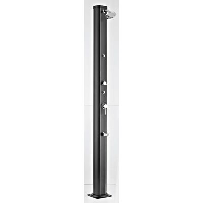 Doccia solare GRE AR1130 - 32L, nera, design rotondo, per giardino/piscina Doccia solare GRE AR1130 - 32L, nera, design rotondo, per giardino/piscina