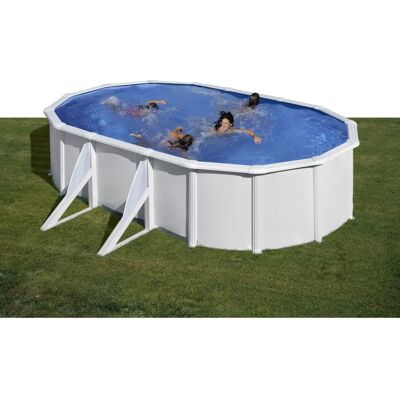 Gre KIT500ECOB Piscina Oval - Estrutura de Aço 14550L Gre KIT500ECOB Piscina Oval - Estrutura de Aço 14550L