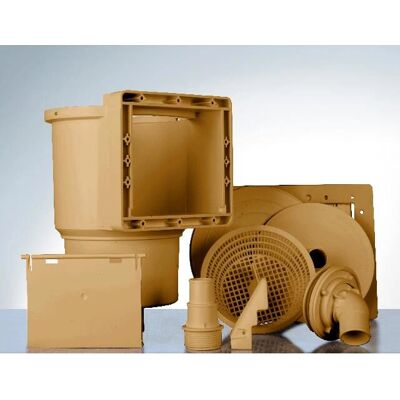 GRE AR100W Pool Skimmer - Brown - Pool Type GRE AR100W Pool Skimmer - Brown - Pool Type
