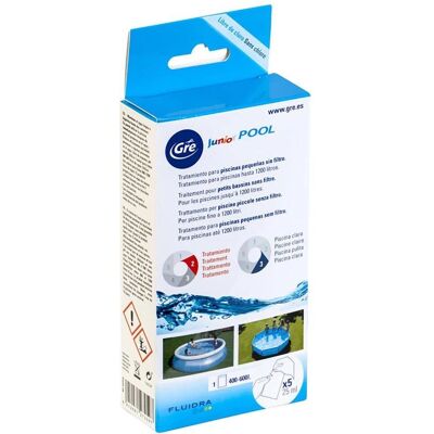 Kit Piscine Junior GRE - Traitement Piscine Petite - Sans Chlore - Publicité Kit Piscine Junior GRE - Traitement Piscine Petite - Sans Chlore - Publicité